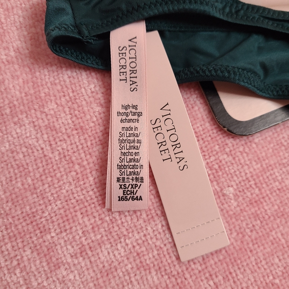 VS Silky Strappy Back Hi-leg Thong Panty - Picture 5 of 6